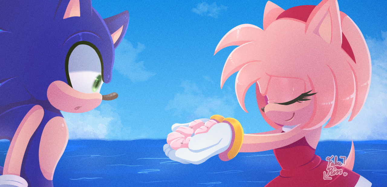 Sonamy « Sonic Fanart