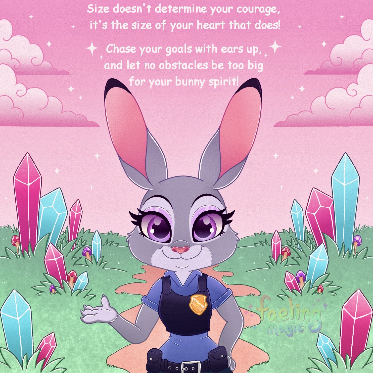 Judy Hopps - Bunny Spirit by Faelingmagic -- Fur Affinity [dot] net