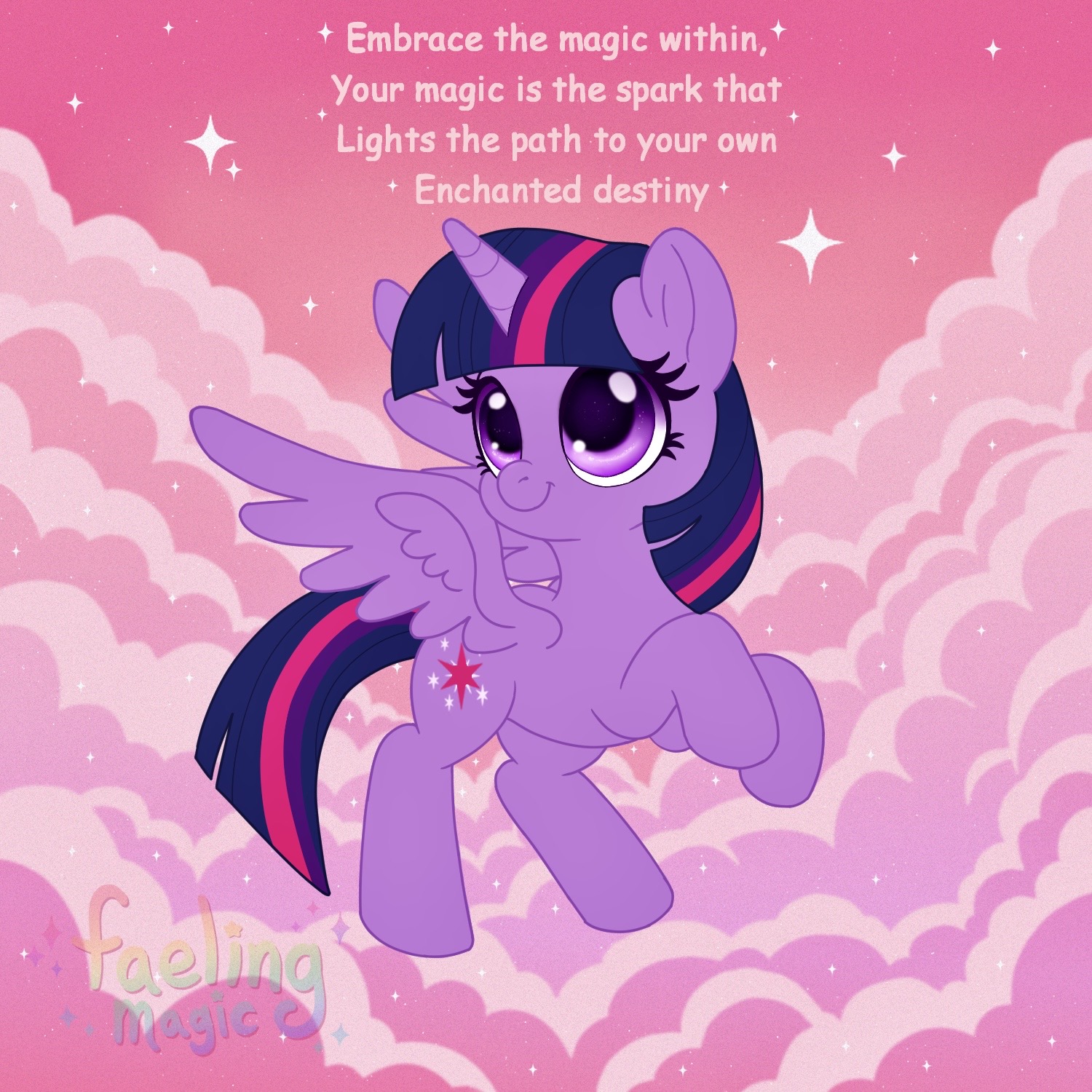 Twilight Sparkle ~ Magical Spark by Faelingmagic -- Fur Affinity [dot] net