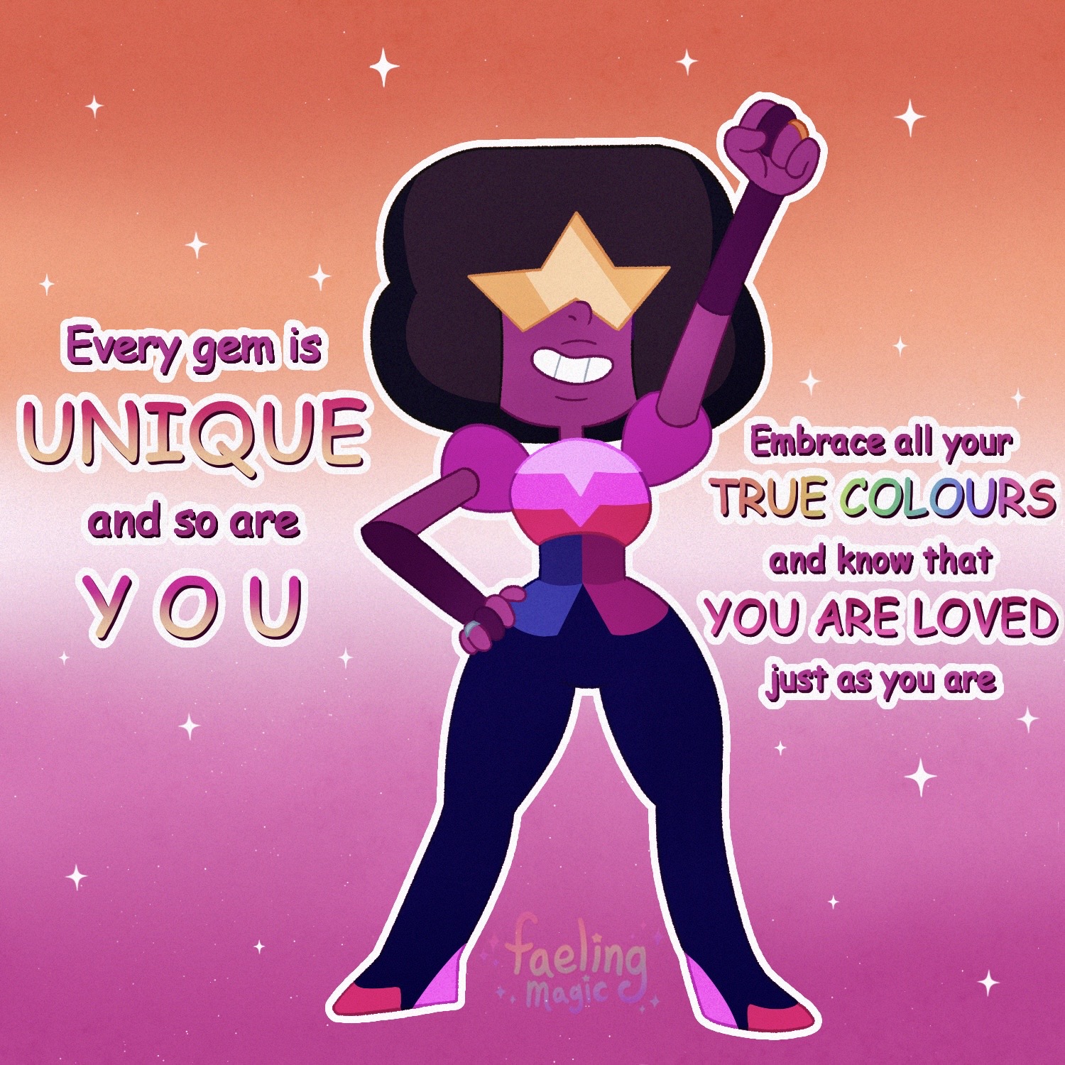 Garnet ~ Unique Gem by Faelingmagic -- Fur Affinity [dot] net