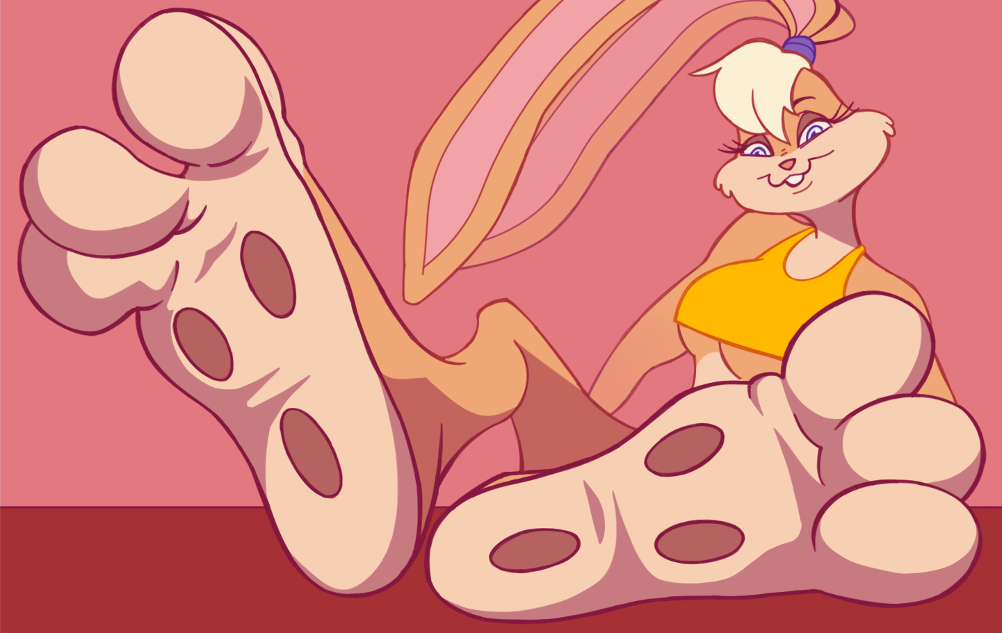 Lola Bunny Paws [request] by fagstain -- Fur Affinity [dot] net