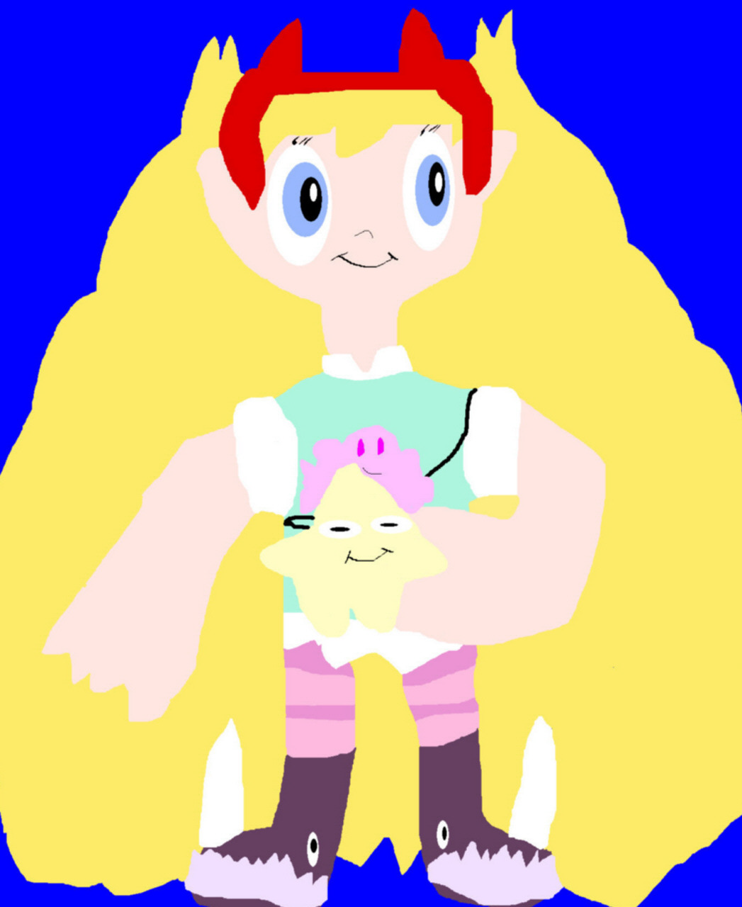 Star Butterfly Chibi Request MS Paint For STORMERS-ATTiTOONS by Falconwolf  -- Fur Affinity [dot] net