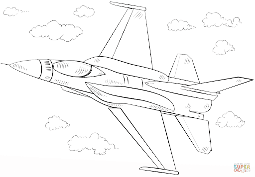 f 16 coloring pages