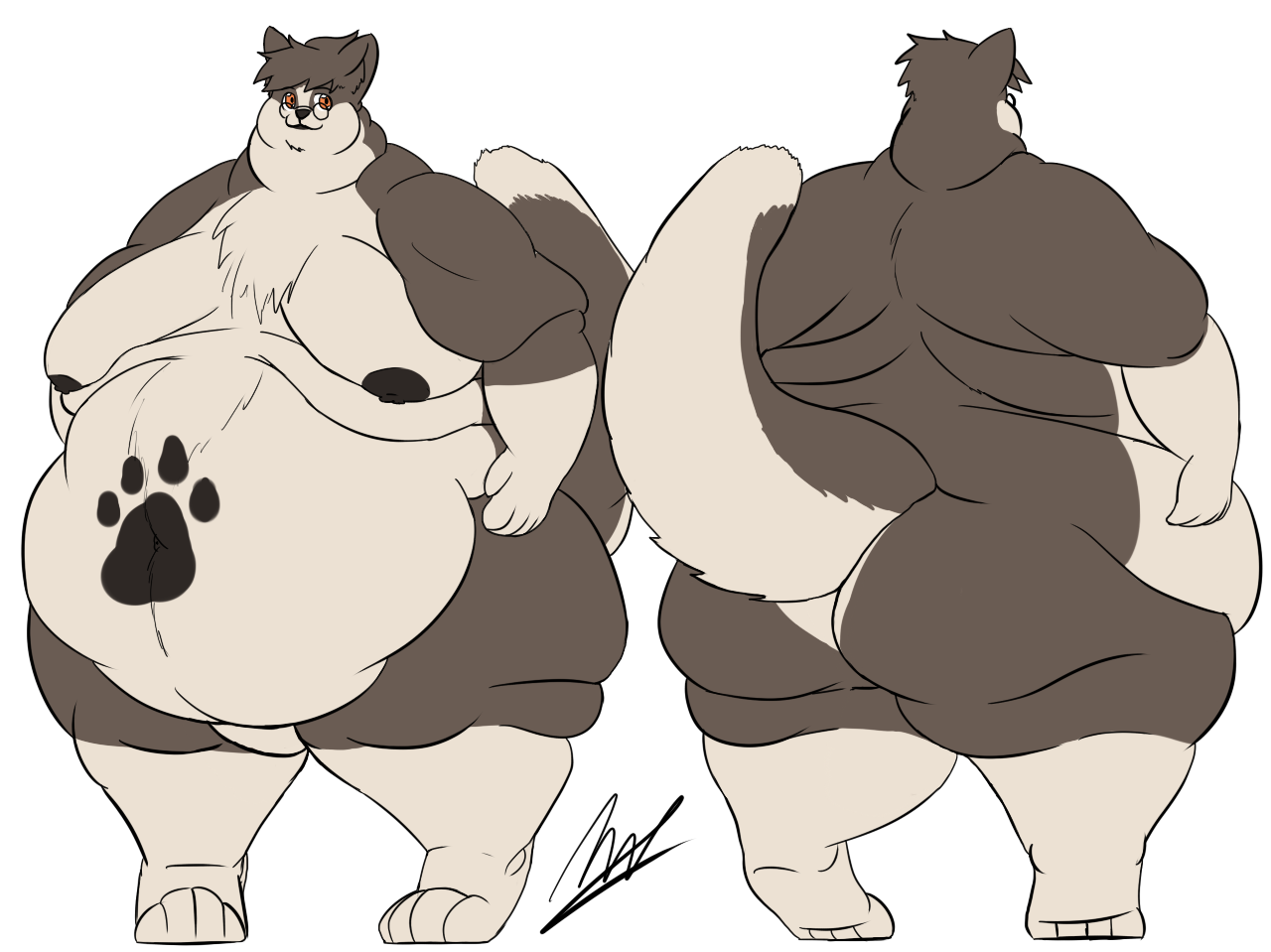 Fatfur] Reference! by FatFox15 -- Fur Affinity [dot] net