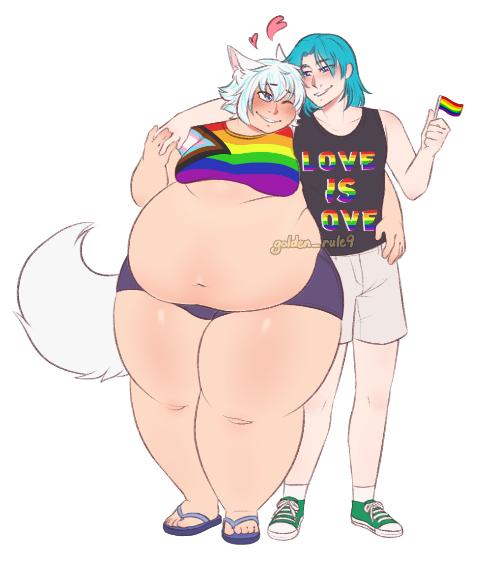 Pride in Plush by FattyWeirdo123 -- Fur Affinity [dot] net