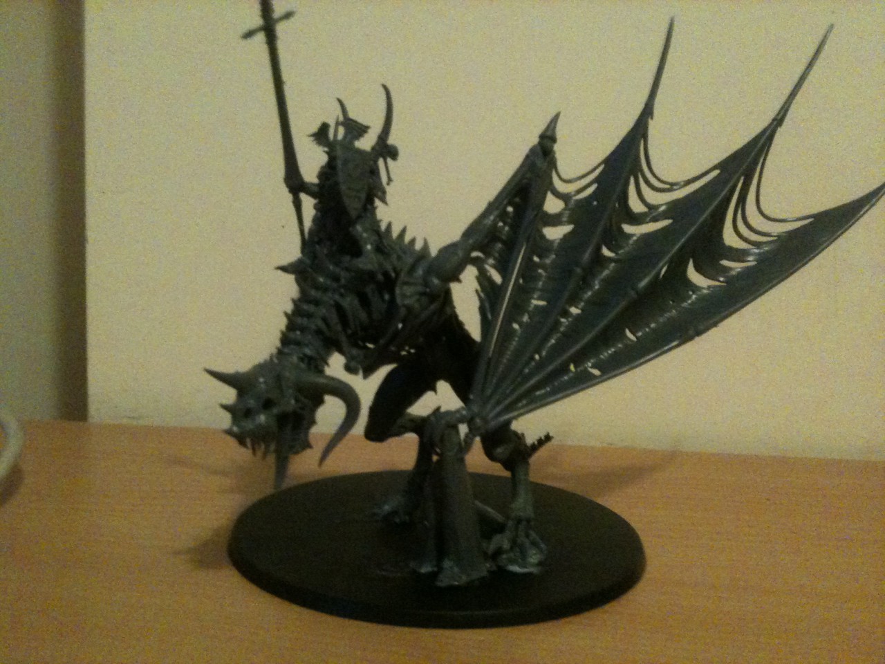 vampire lord on zombie dragon