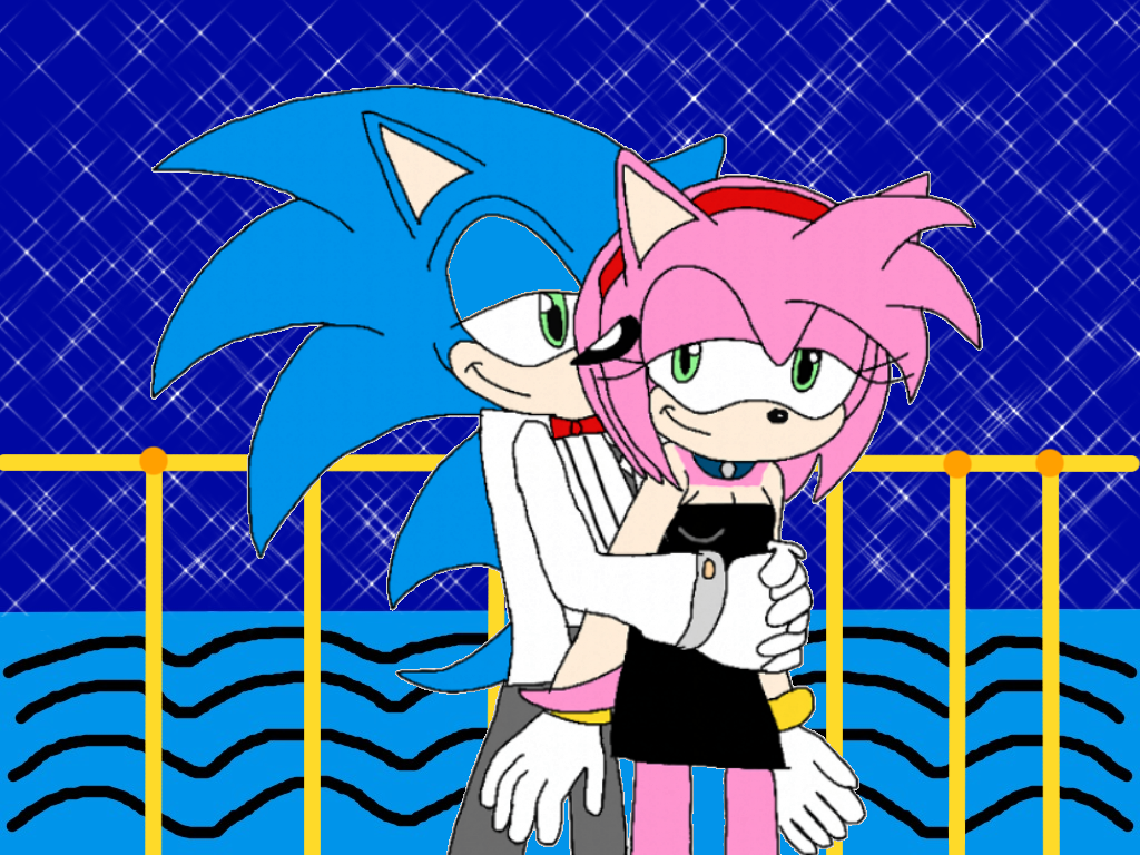 Project: Sonamy on X: Beach date 😎 but how'd Amy convince him to