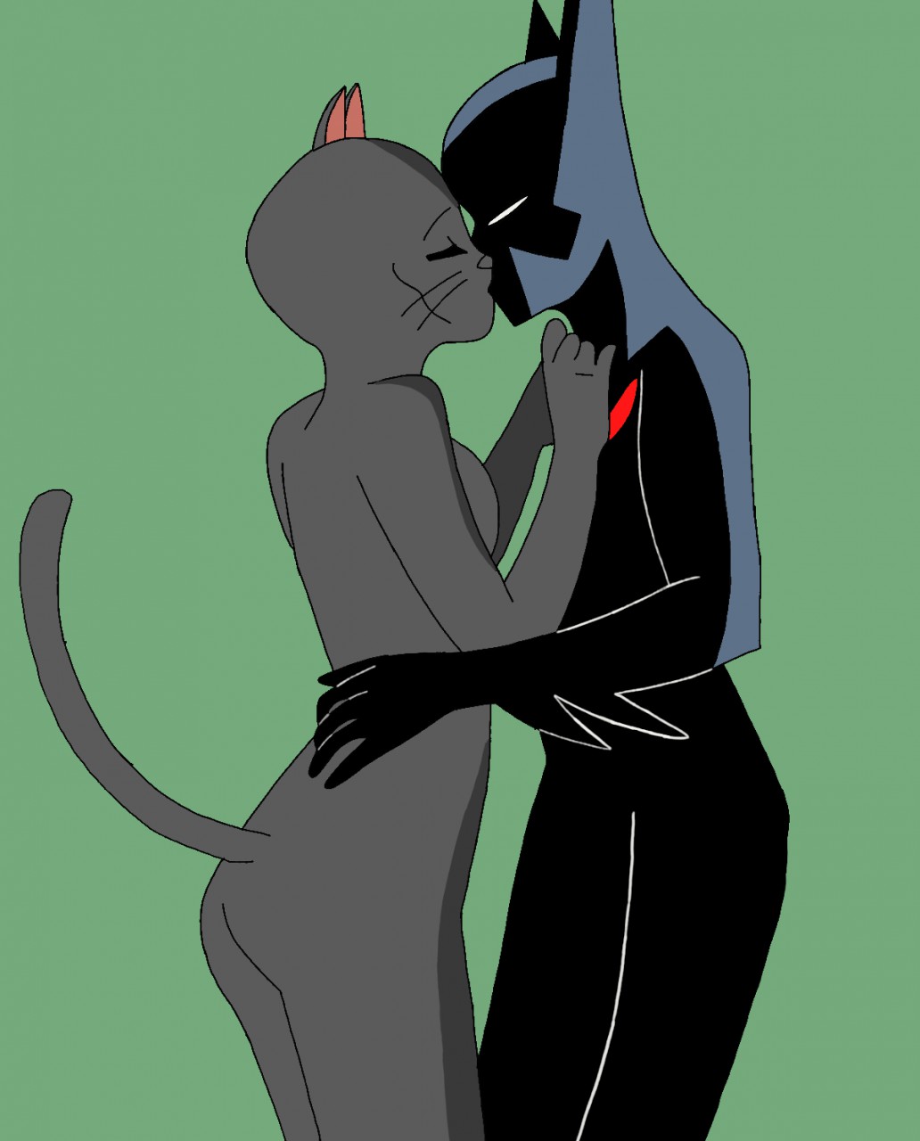 Batman Beyond: An Handsome and the Beast Kiss by FaunaFox1 -- Fur Affinity  [dot] net