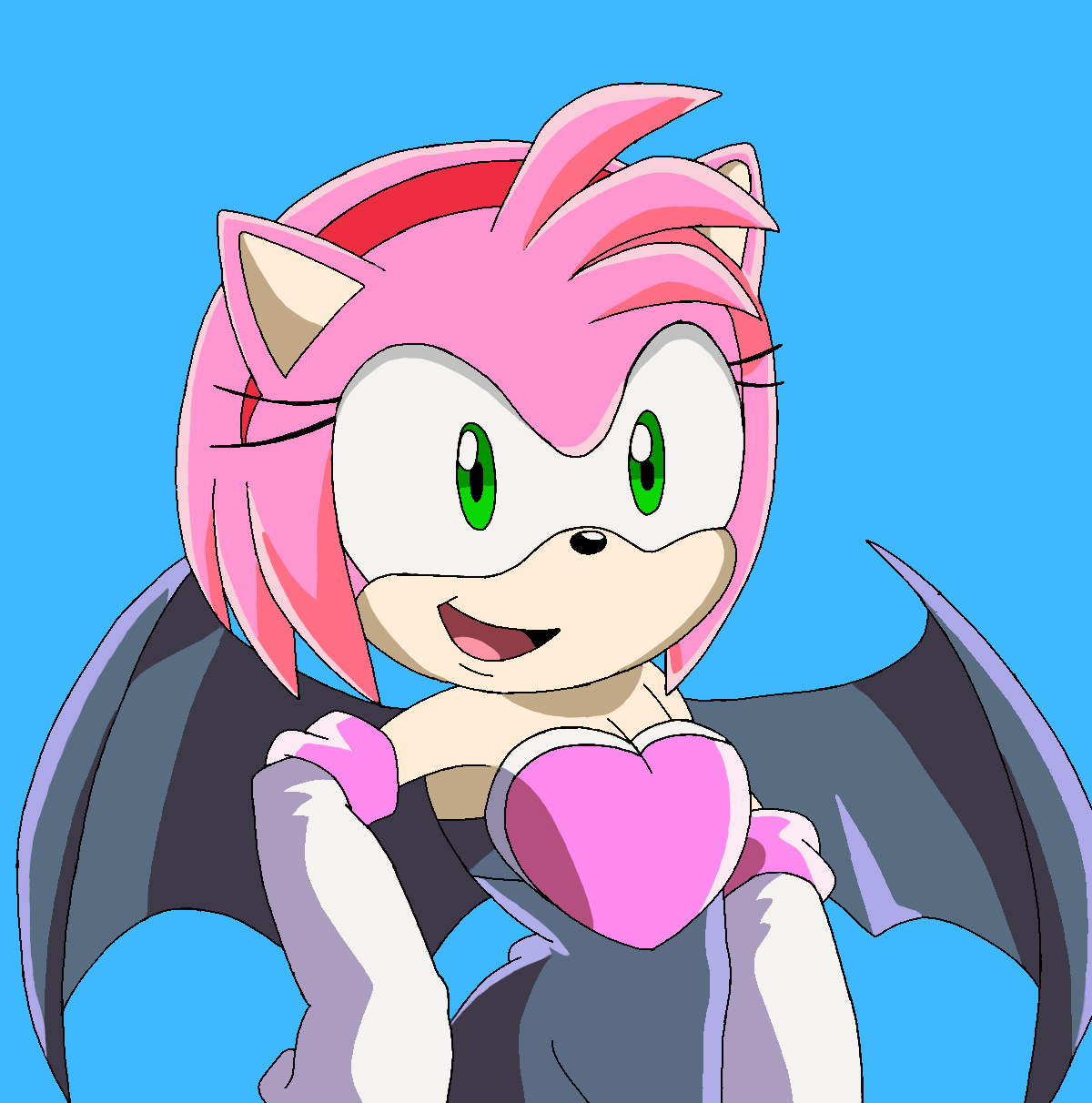 sonic x amy and rouge