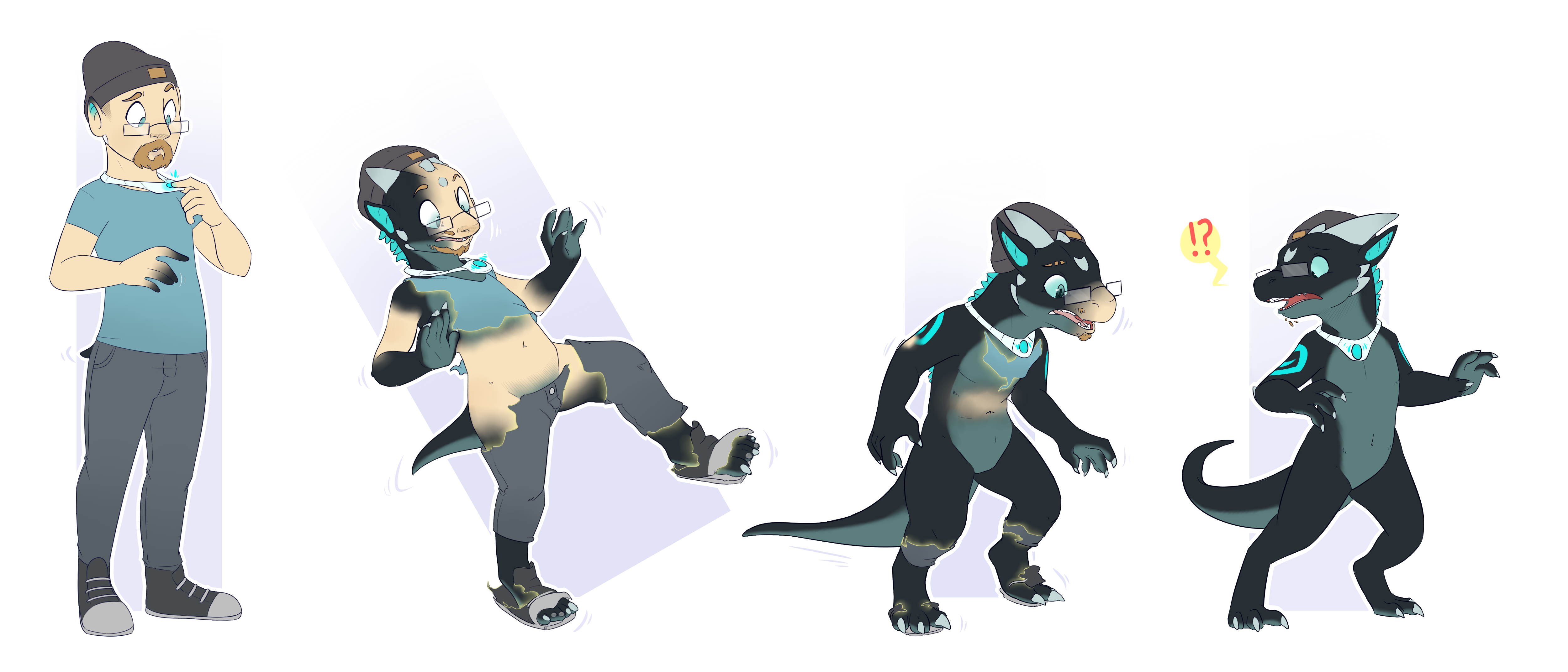 COM Kobold protogen by Fauvfox -- Fur Affinity [dot] net