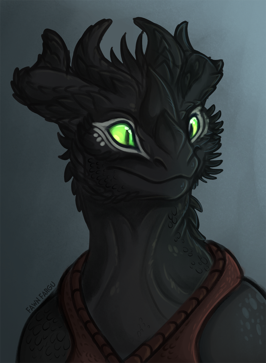 Dragonborn by fawnfargu -- Fur Affinity [dot] net