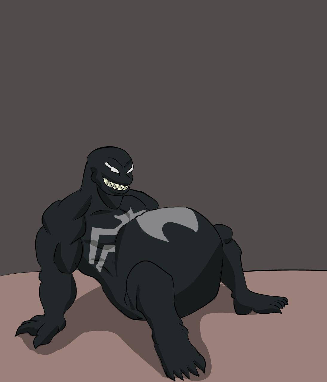 Animated Gif] Venom's Squirmy Snack by Fayed89 -- Fur Affinity [dot] net