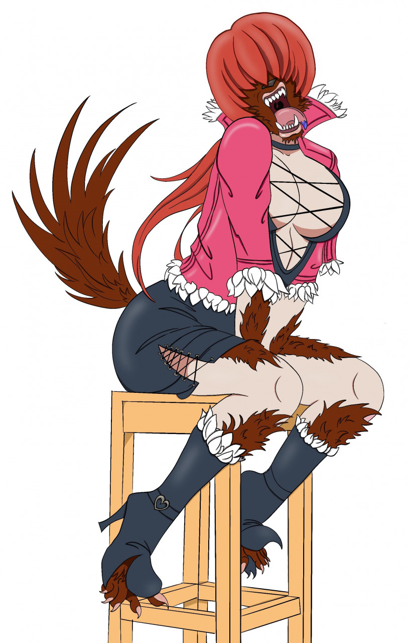 Werwolf Shermie by Fearghoul -- Fur Affinity [dot] net