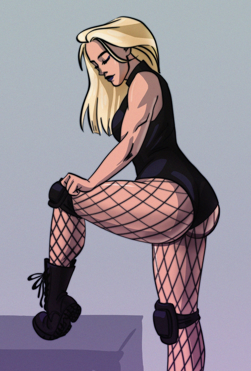 Black Canary ready to fight by fearlarsen -- Fur Affinity [dot] net