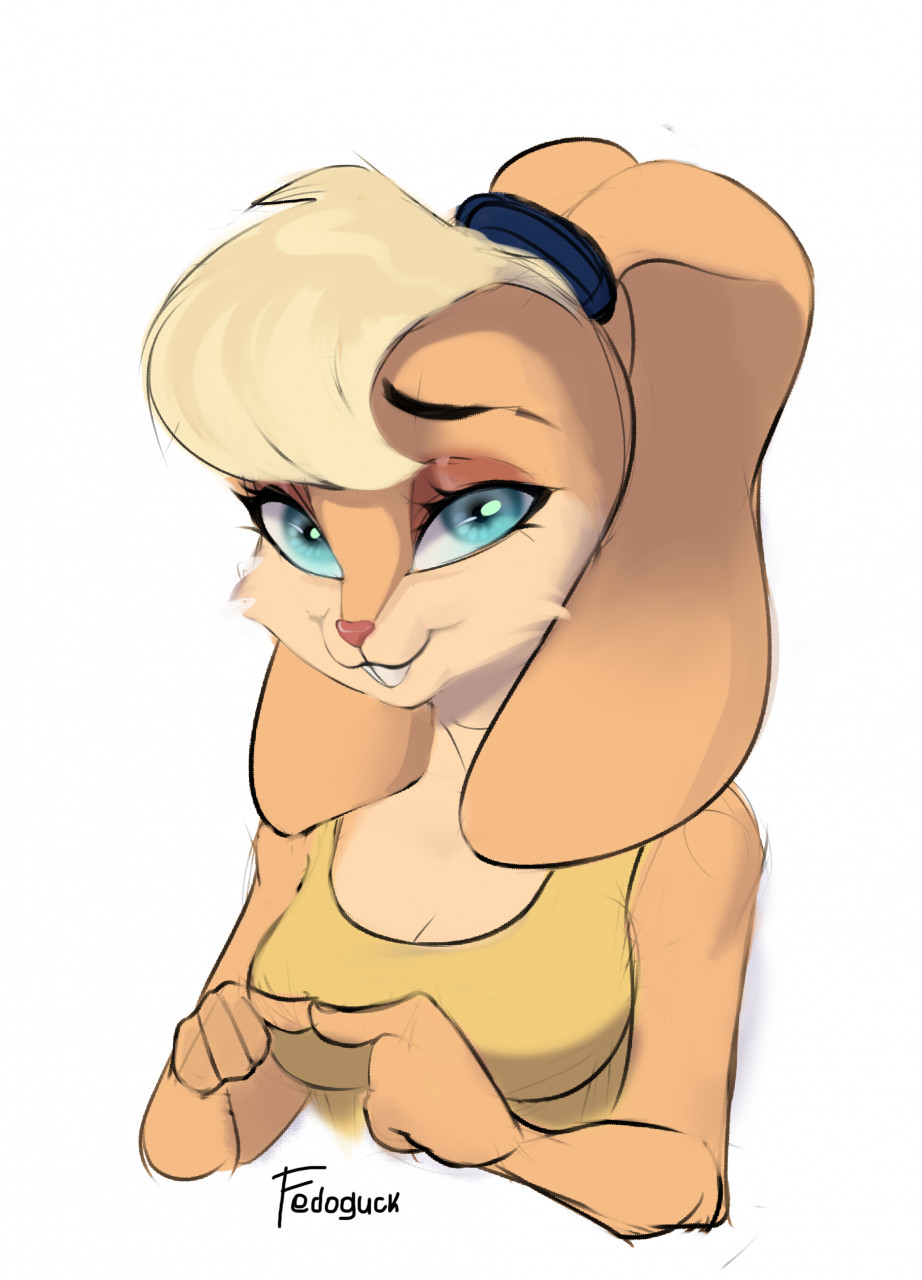 lola bunny by Fedoguck -- Fur Affinity [dot] net