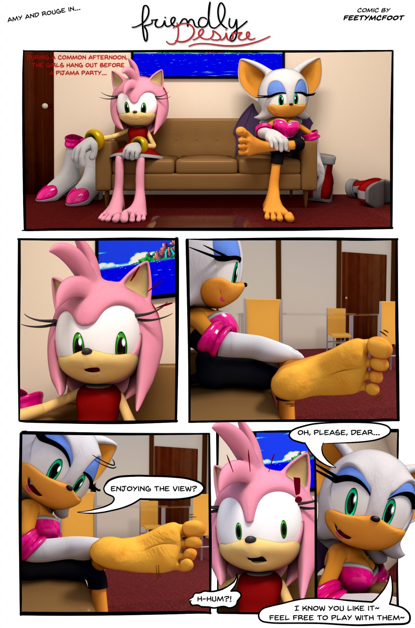 Friendly Desire - Page 1 by FeetyMcFoot -- Fur Affinity [dot] net