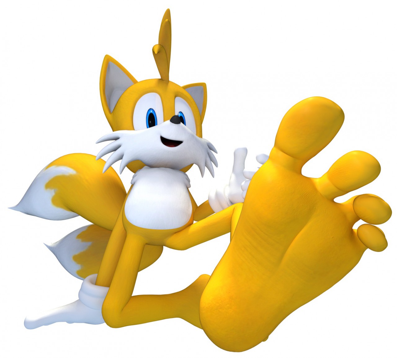 3D Tails Foot Show-off. 