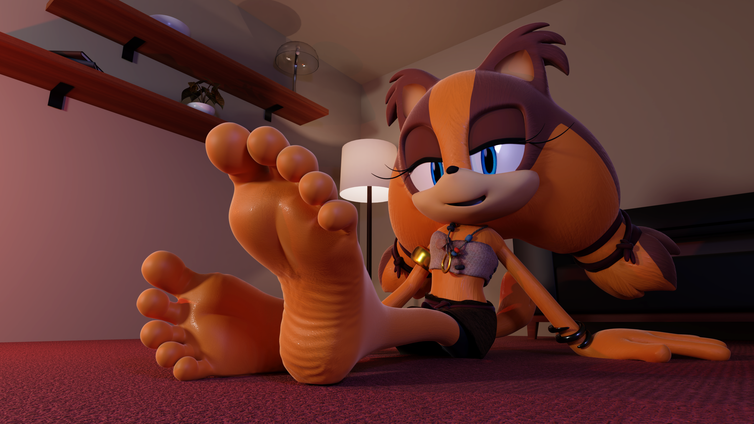 Sonic Foot Adventures #5: Amy. 