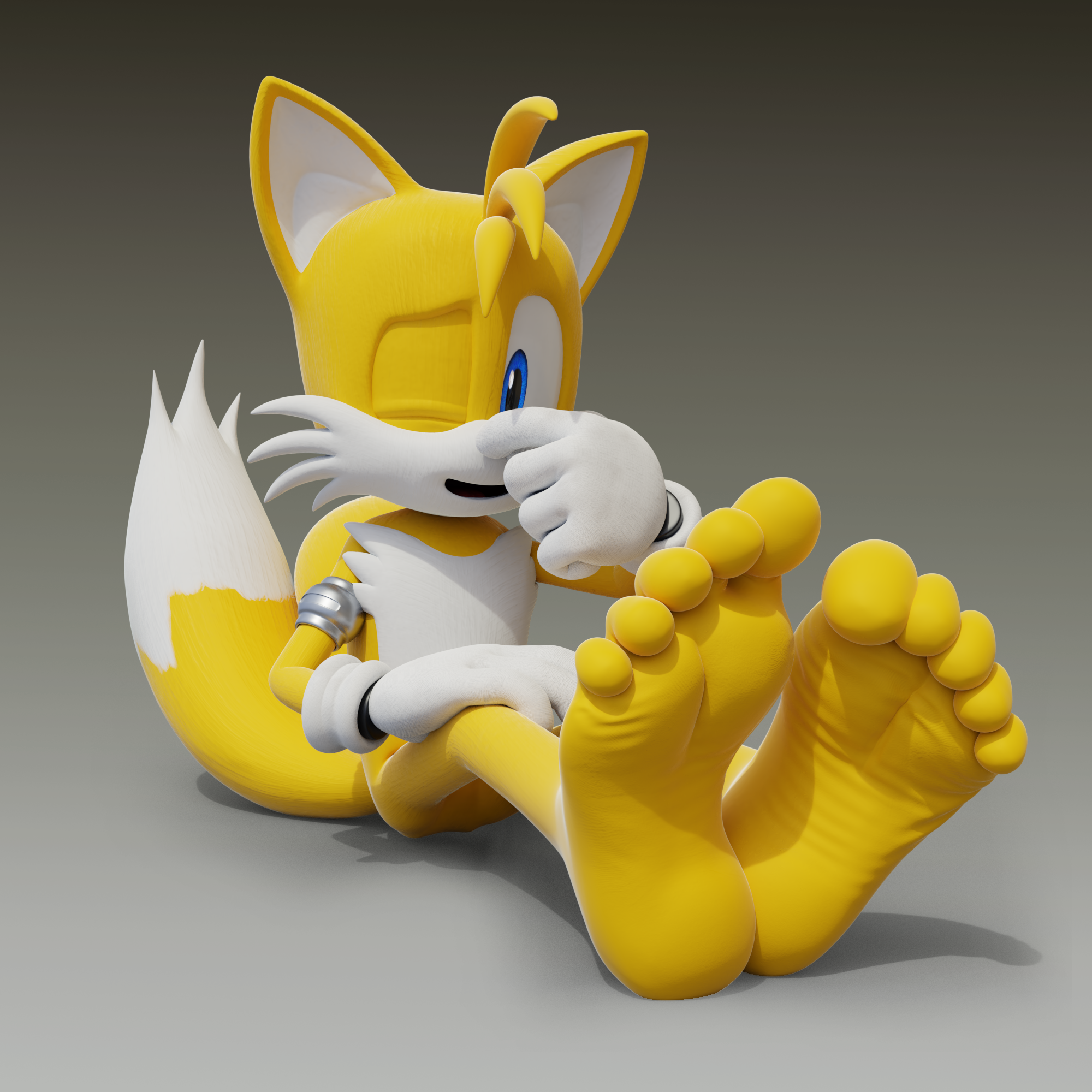 3D Tails stinky feet. 