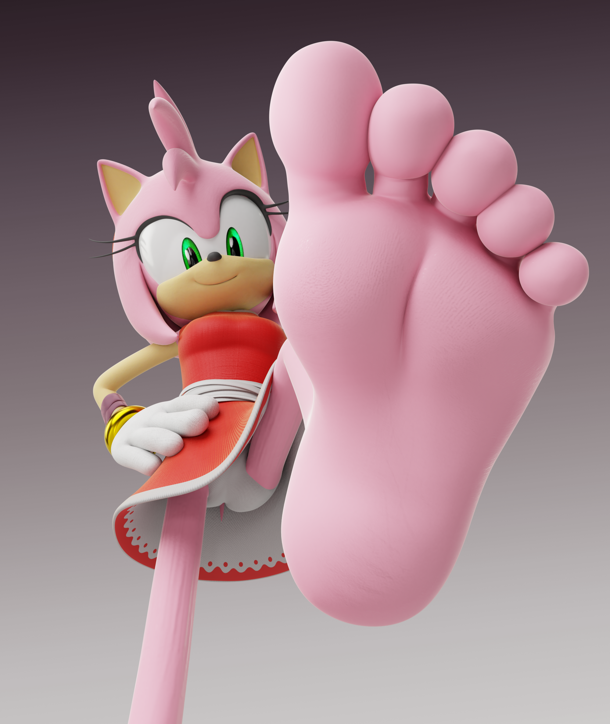 Giant sonic feet - 🧡 3D Tails' Pet Furret by FeetyMcFoot