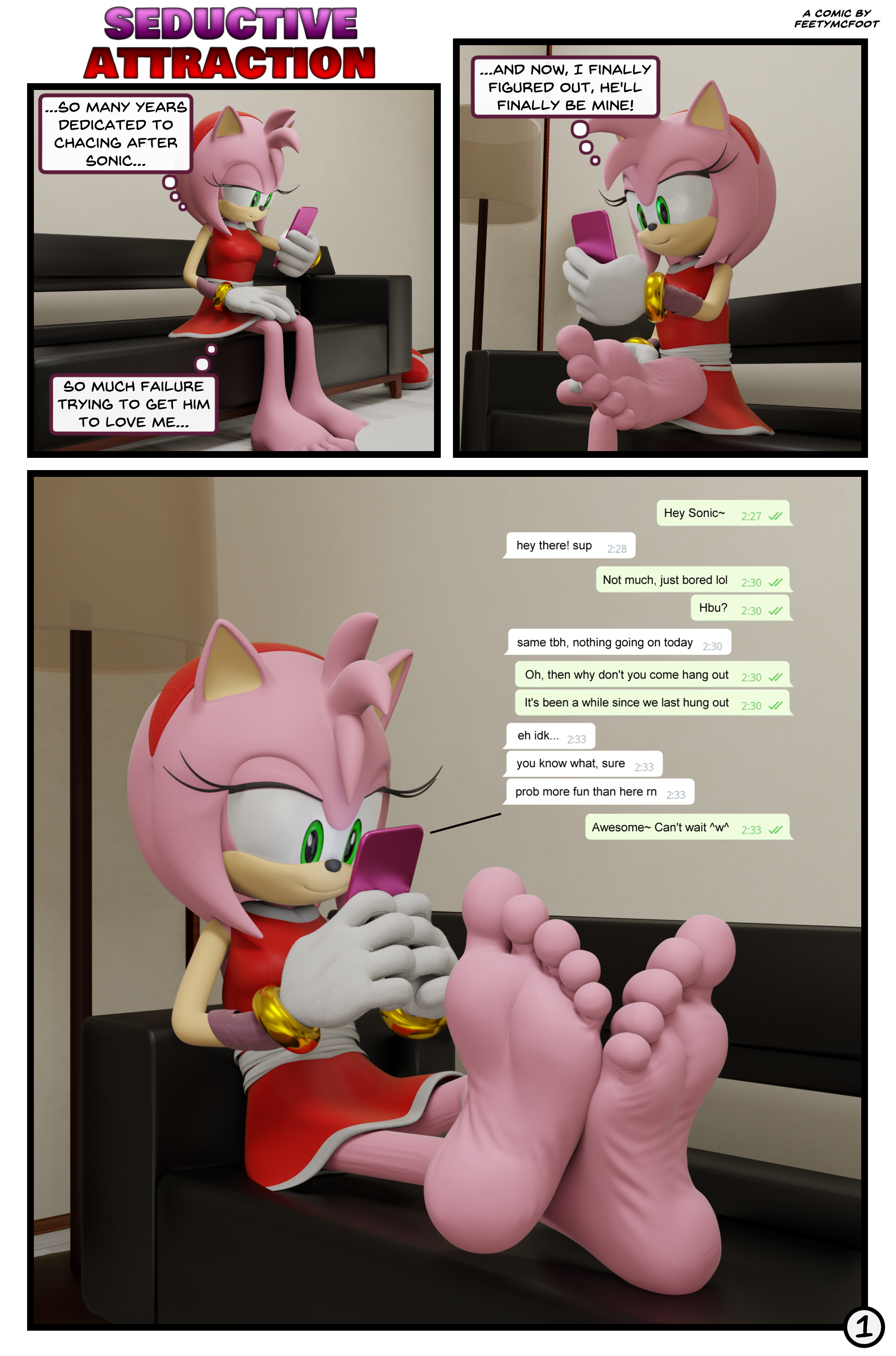 Seductive Attraction - Page 1 by FeetyMcFoot -- Fur Affinity [dot] net