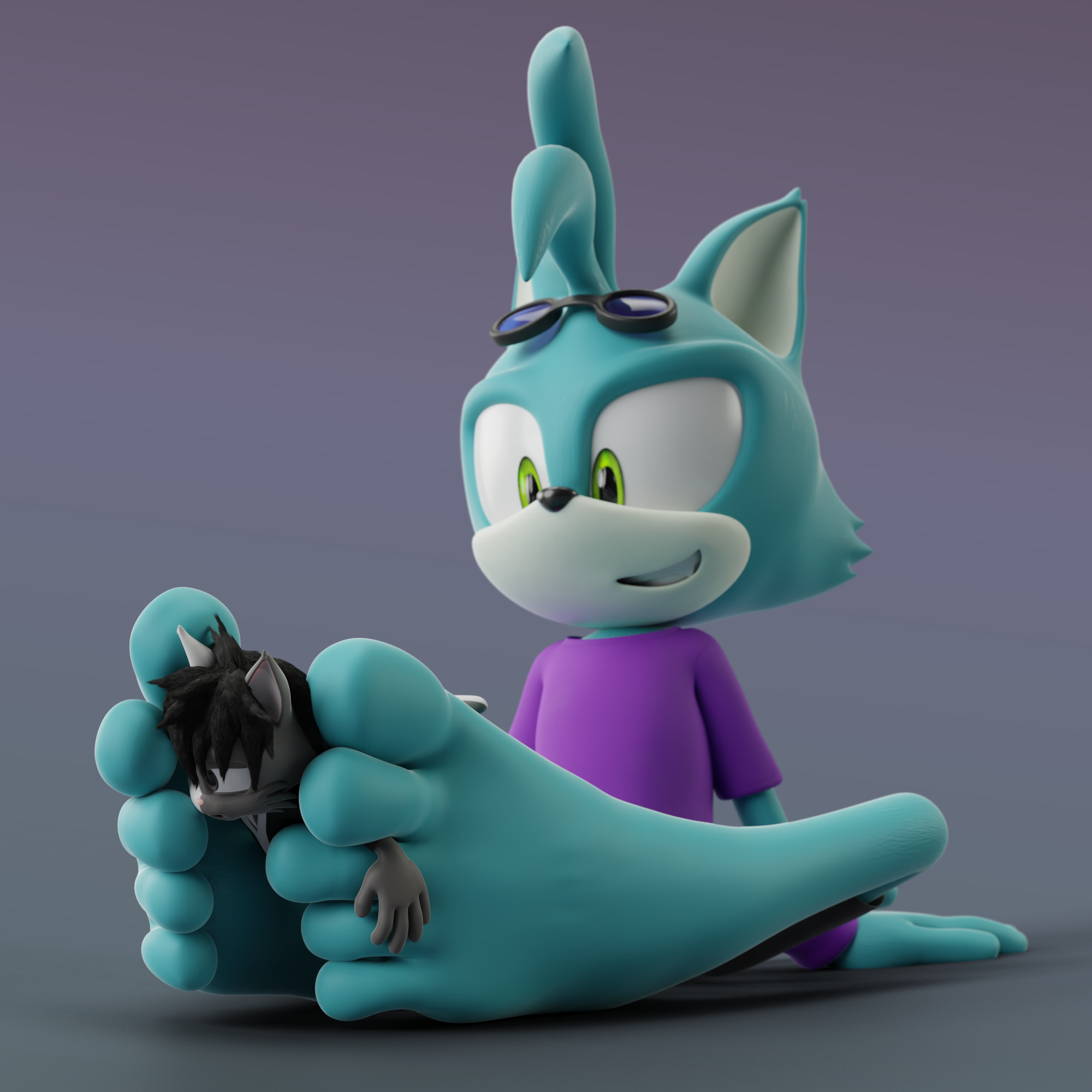 3D] Inside Shadow's Shoes by FeetyMcFoot -- Fur Affinity [dot] net