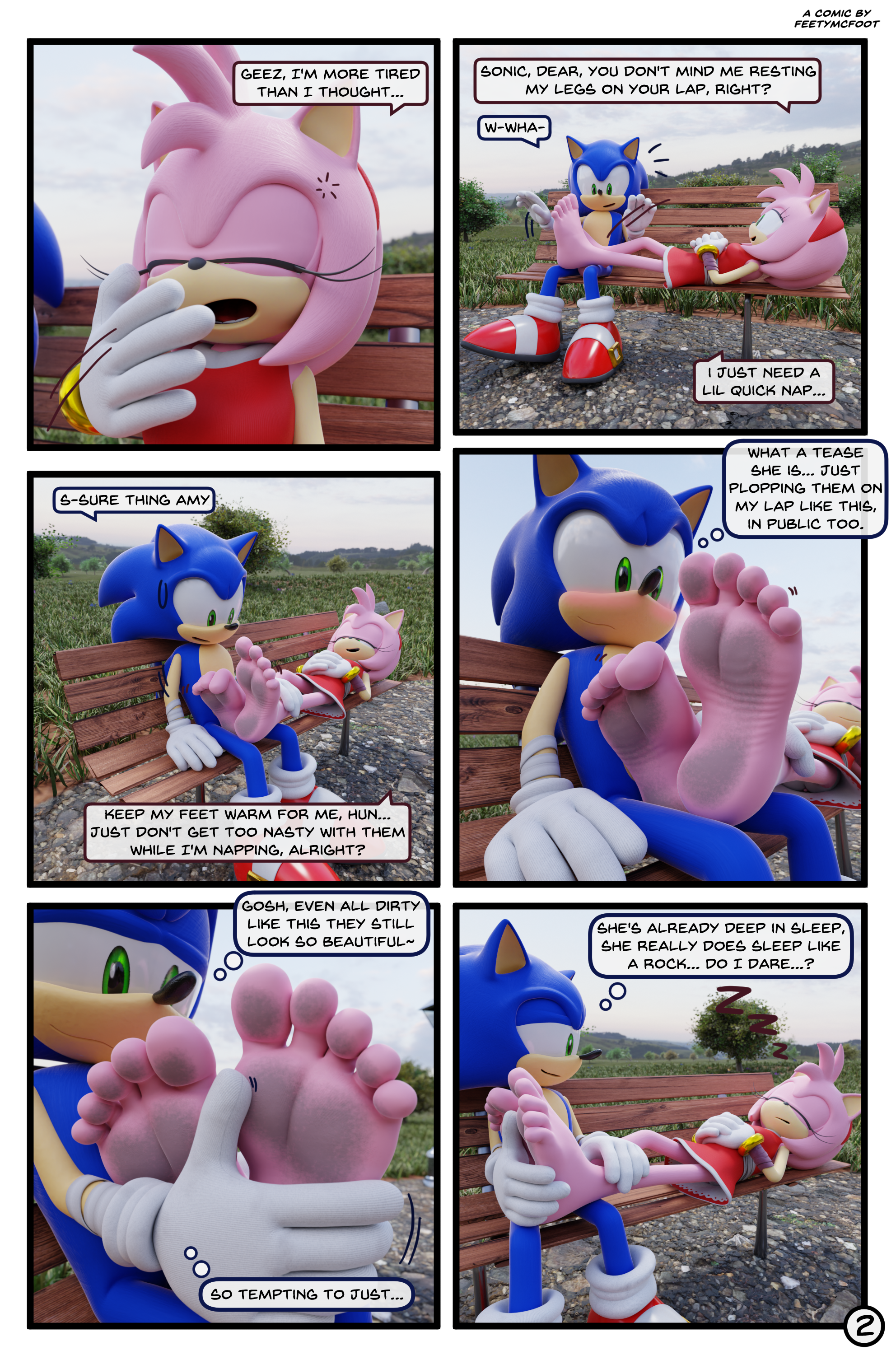 A Walk in the Park - Page 2 by FeetyMcFoot -- Fur Affinity [dot] net