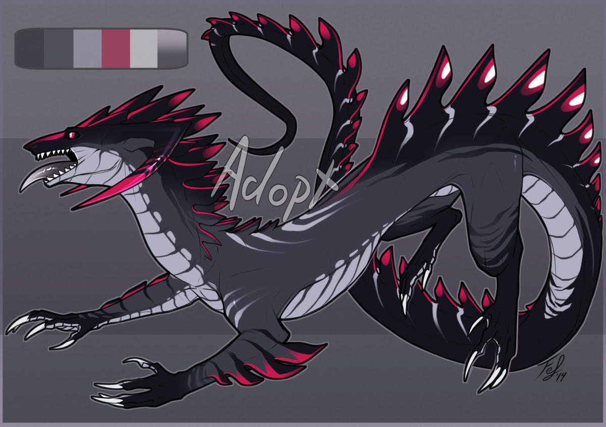 HQ CHEAP FERAL DRAGON/DEMON CHARACTER ADOPTS! by AnalShop -- Fur Affinity  [dot] net