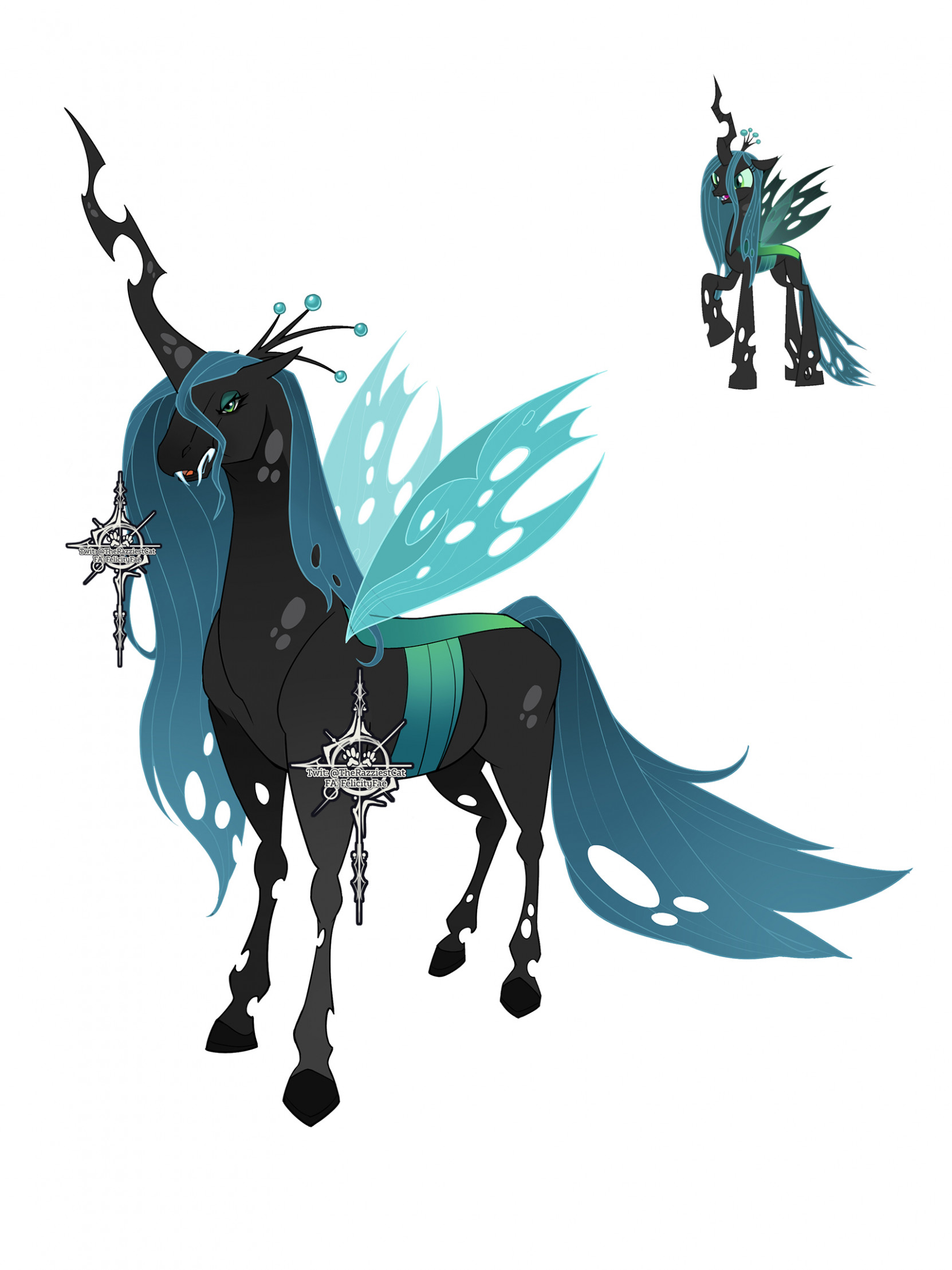 Queen Chrysalis - Horseland style by FelicityFae -- Fur Affinity [dot] net