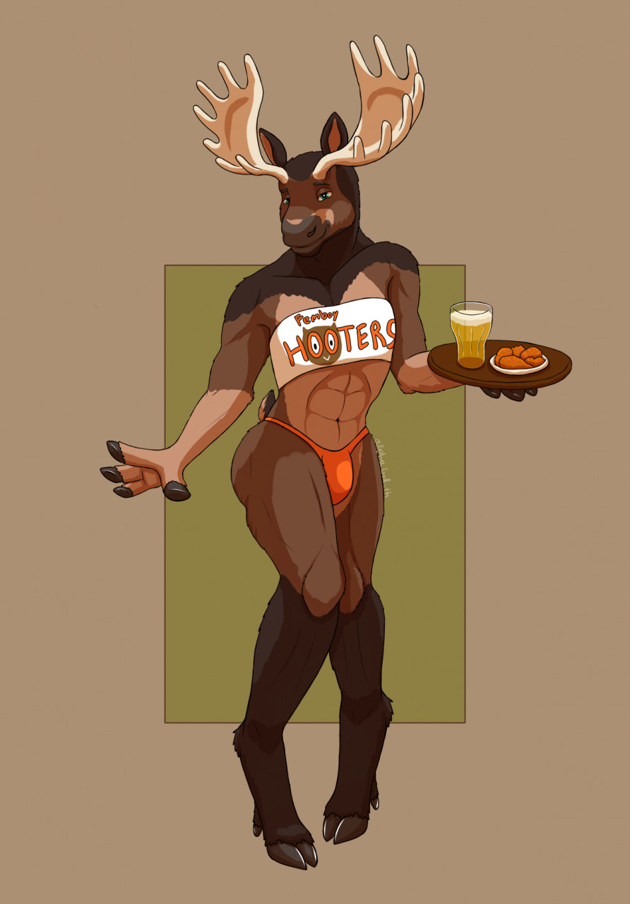 Femboy Hooters; Carson by FemDomAndurian -- Fur Affinity [dot] net