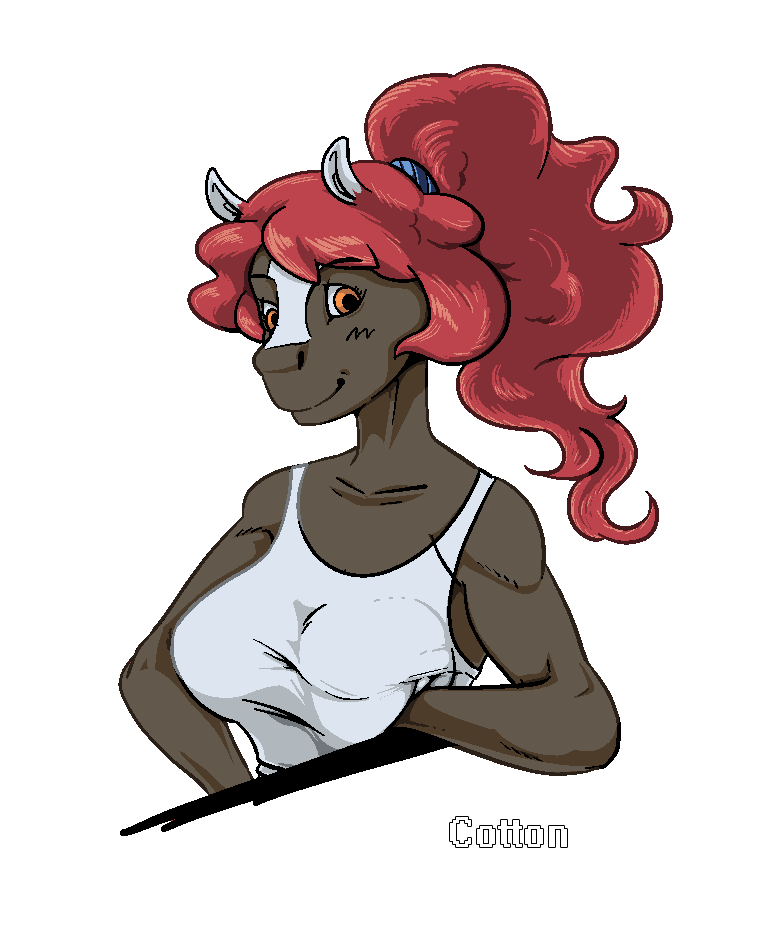 Gift] Cotton, the Equine-Endowed Instructor by Fenoxo -- Affinity [dot]