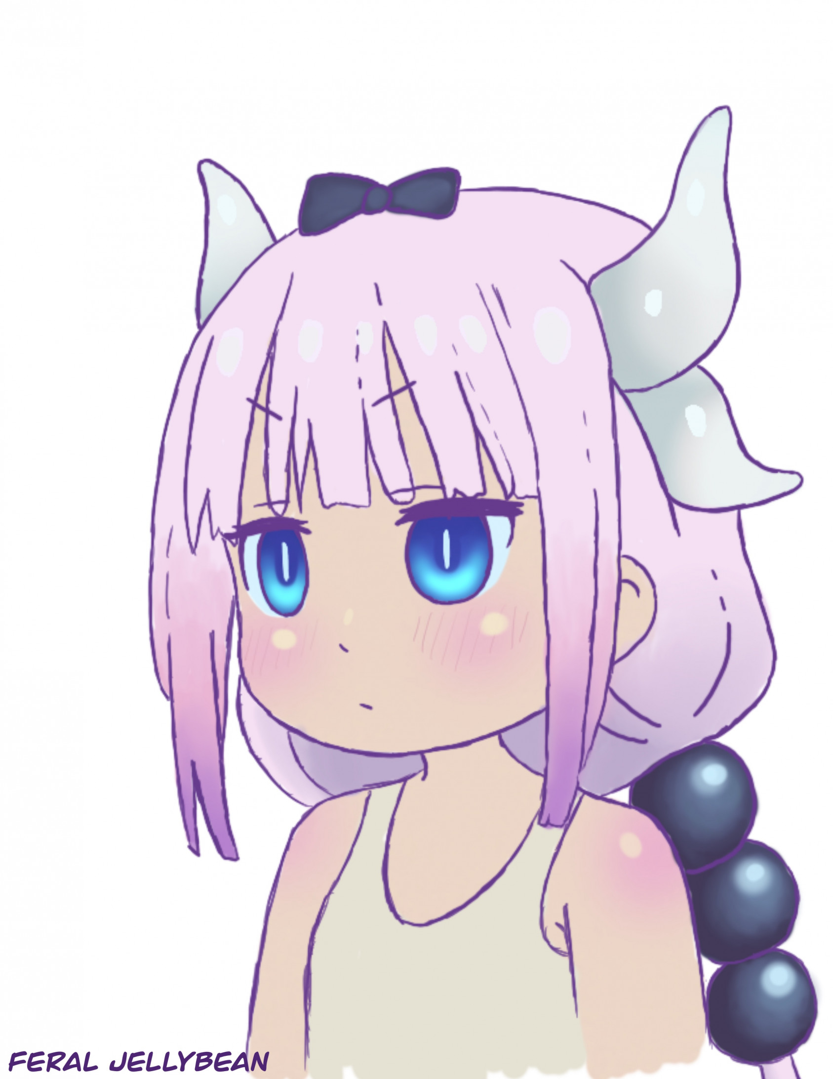 Kanna Kamui by Feral_Jellybean -- Fur Affinity [dot] net