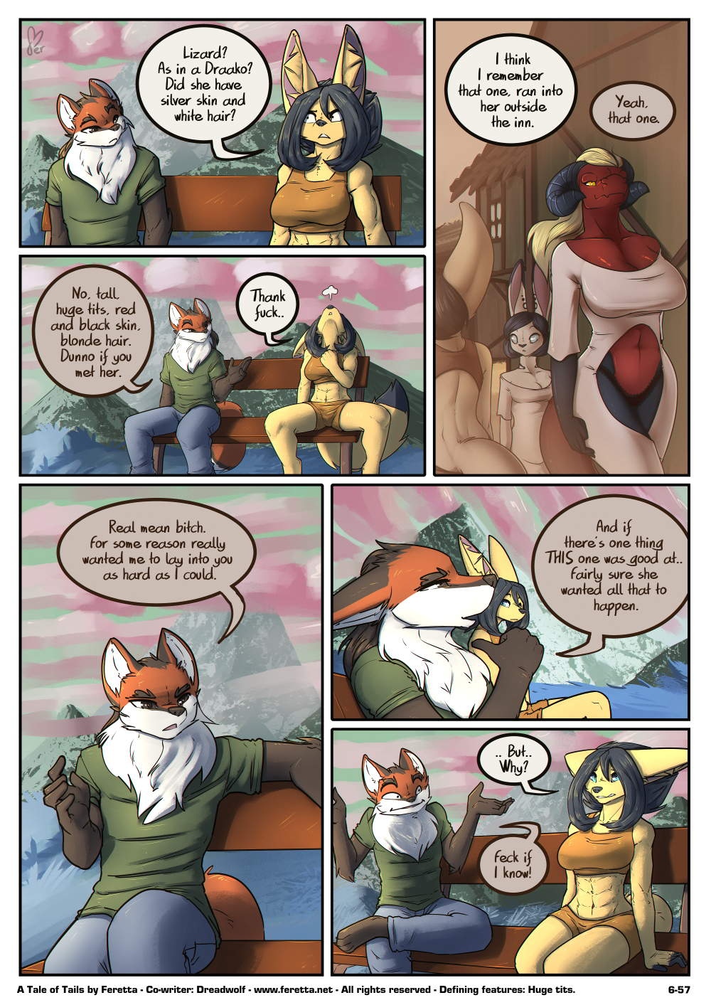 A Tale of Tails, 6-57 - Getting to the lizard part by Feretta -- Fur  Affinity [dot] net