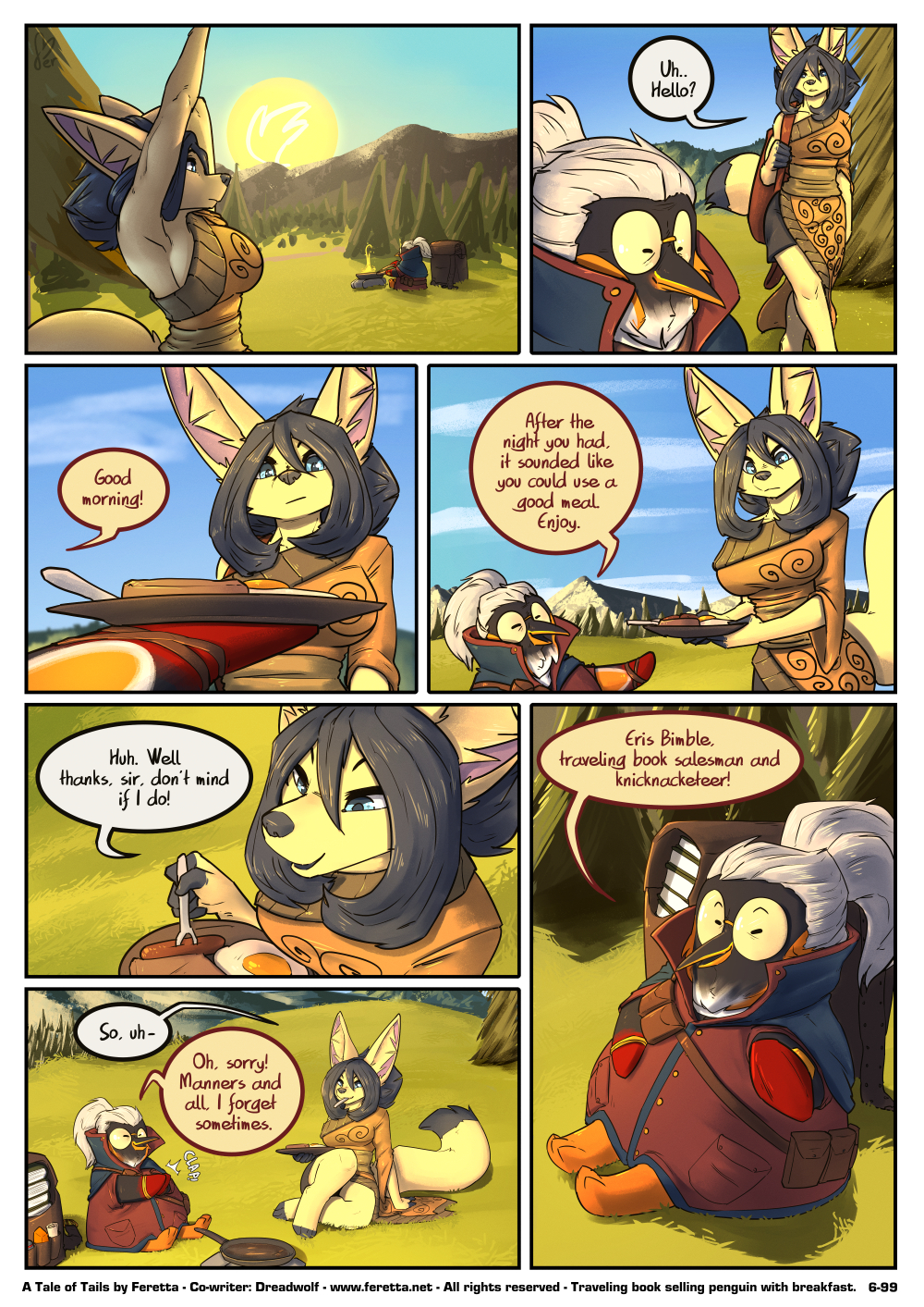 A tale of tails comic