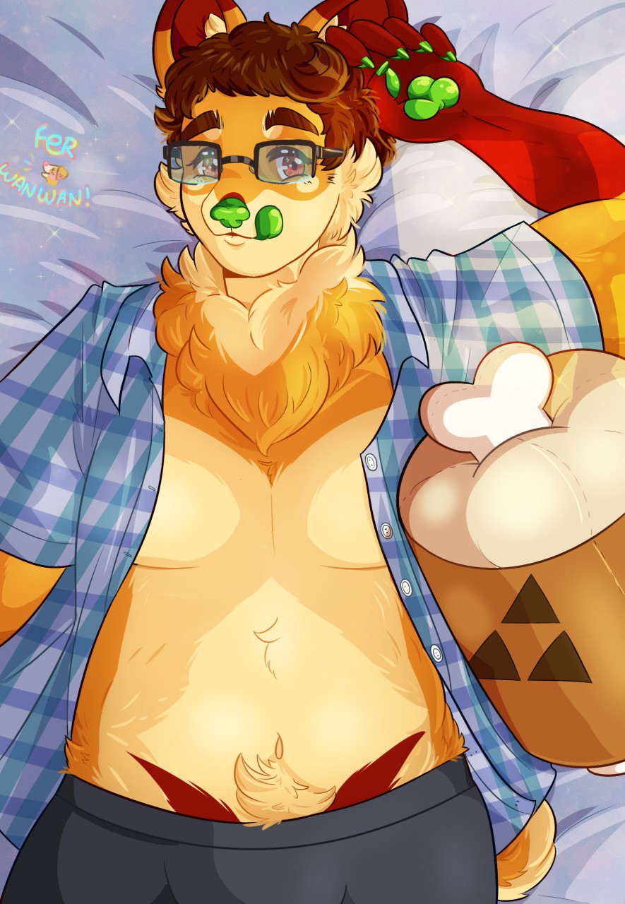 Sexy bf with glasses 🐶 (P) by FerWanwan -- Fur Affinity [dot] net