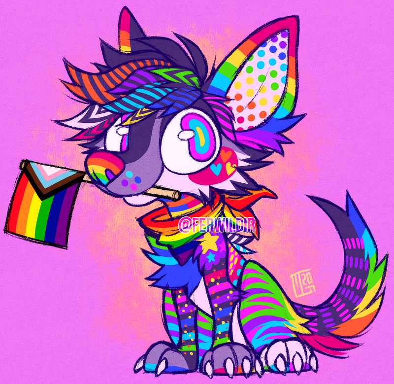 Sparkle Pride by Ferwildir -- Fur Affinity [dot] net