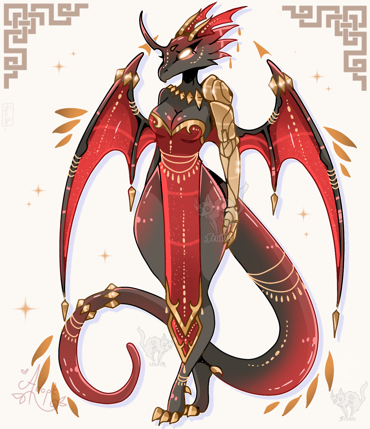 female red dragon