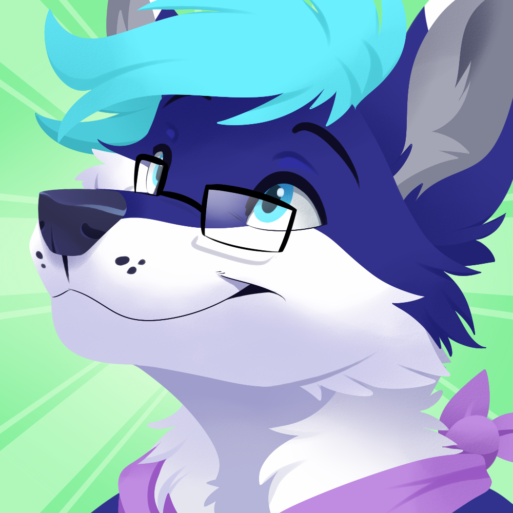 Lineless WinterTheWolfie by feve -- Fur Affinity [dot] net