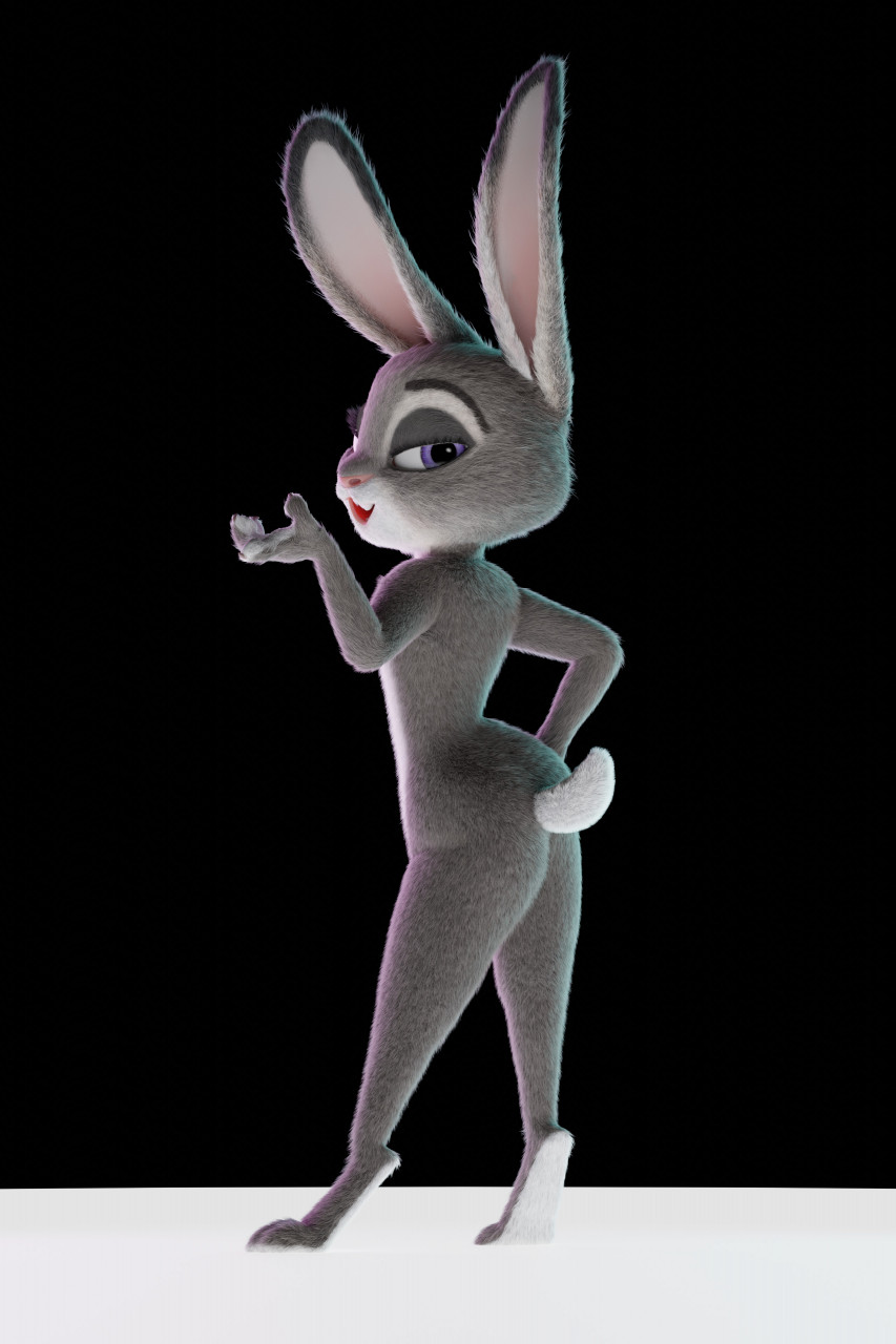 Judy Hopps - Pinup 12 by Fever-Dreamer -- Fur Affinity [dot] net