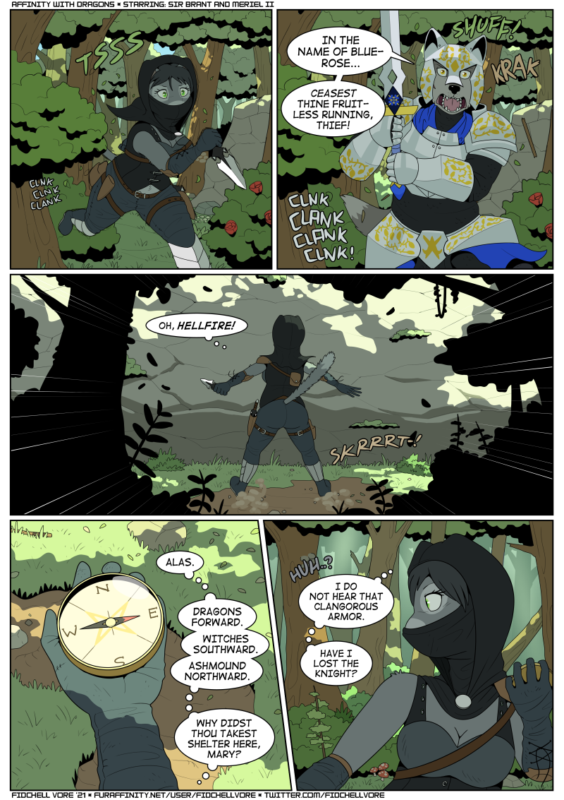 Affinity with Dragons - Pg 1 by FidchellVore -- Fur Affinity [dot] net