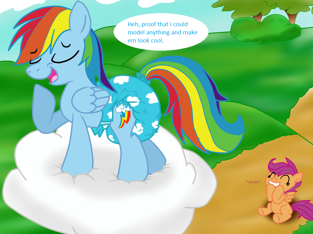 baby rainbow dash by RainbowDashRules934 -- Fur Affinity [dot] net