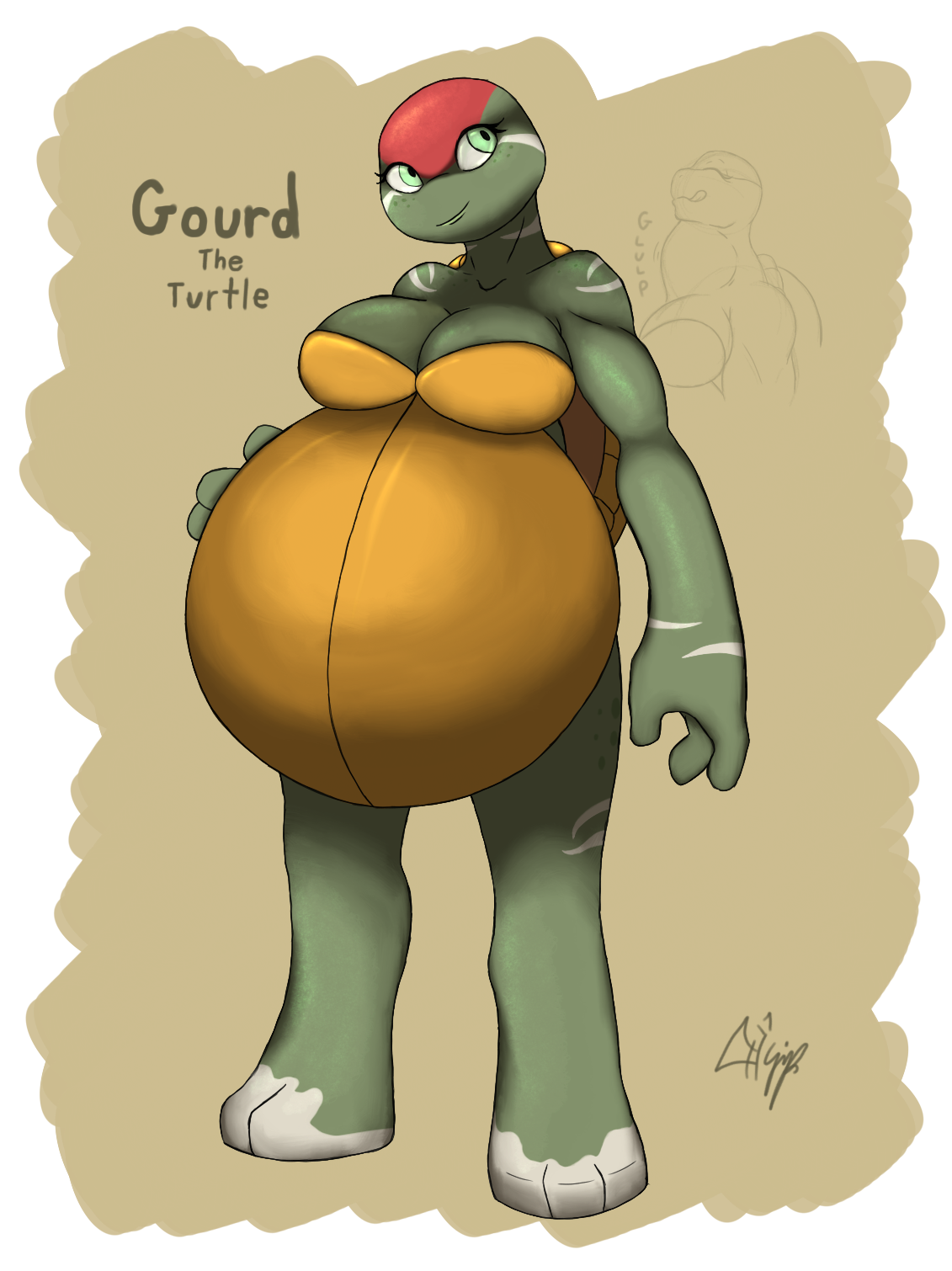 Teenage Mutant Turtle Girls by Ecto-500 -- Fur Affinity [dot] net