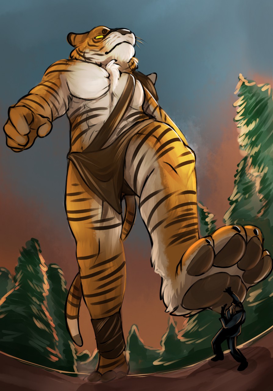Giant Tiger furry