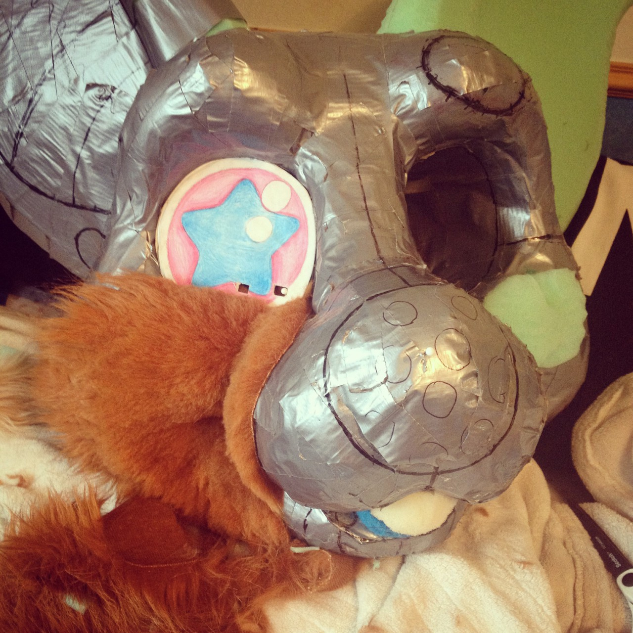 Finny Fursuit Head WIP by FinnyFursuit -- Fur Affinity [dot] net