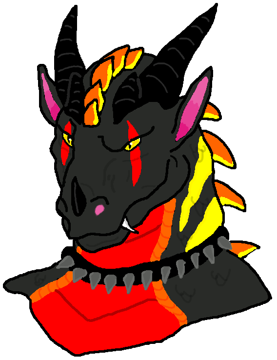 Ferno Headshot by Firedragon20 -- Fur Affinity [dot] net