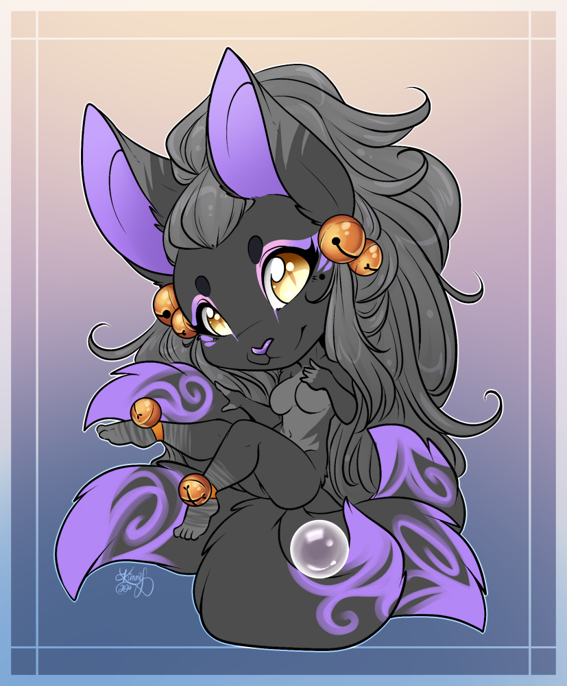Stream Commission - Luna_Kitsune - chibi Kitsune by firefly8083 -- Fur  Affinity [dot] net