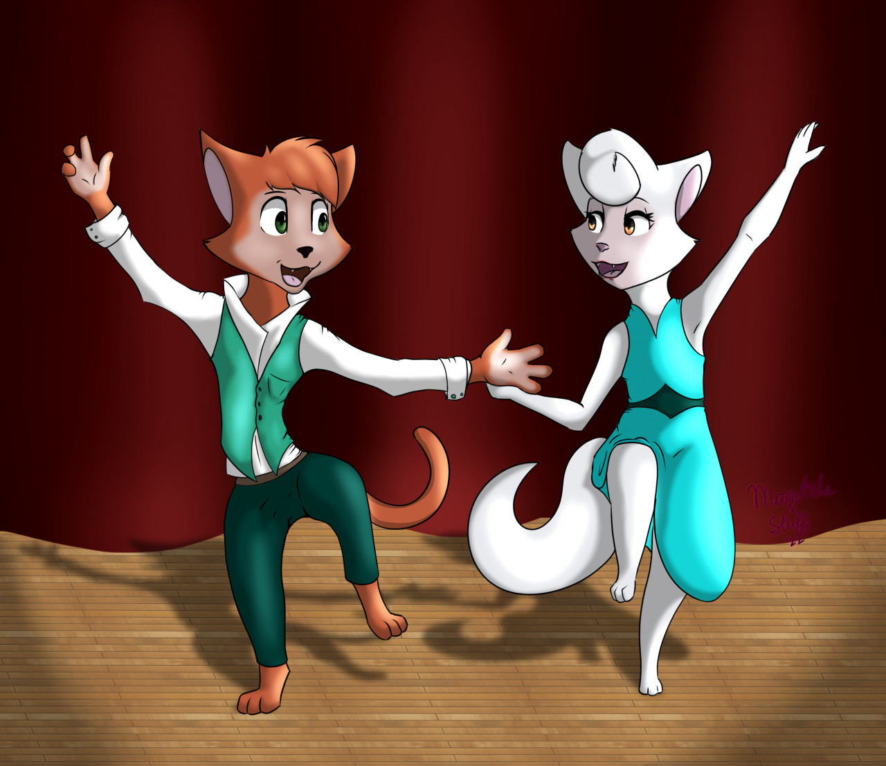 Funny Dancing Cat Man by Hisotyr on DeviantArt