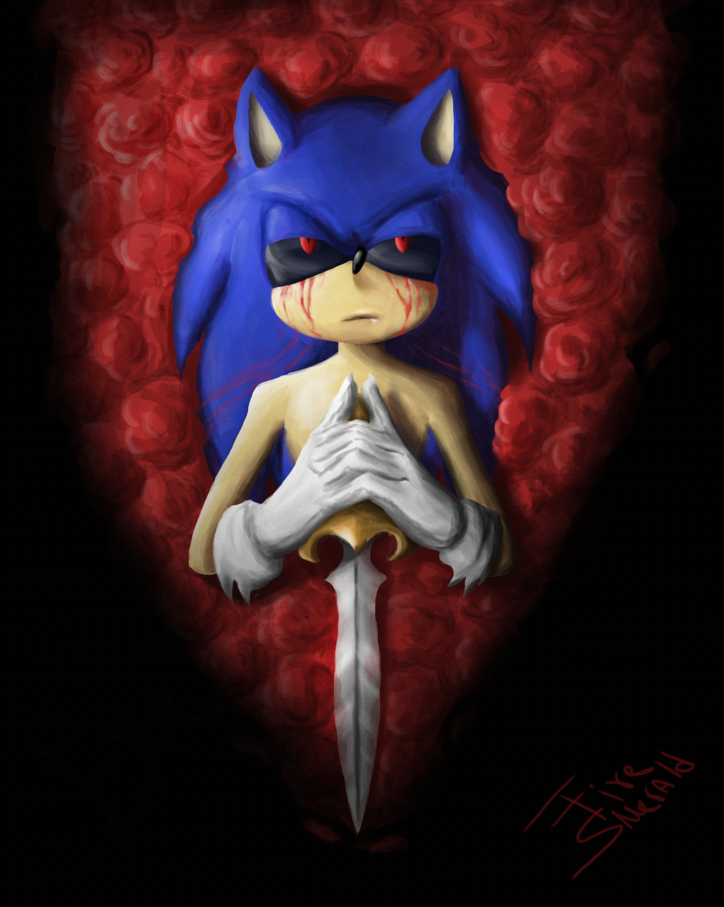 Sonic.exe by Firesmerald -- Fur Affinity [dot] net