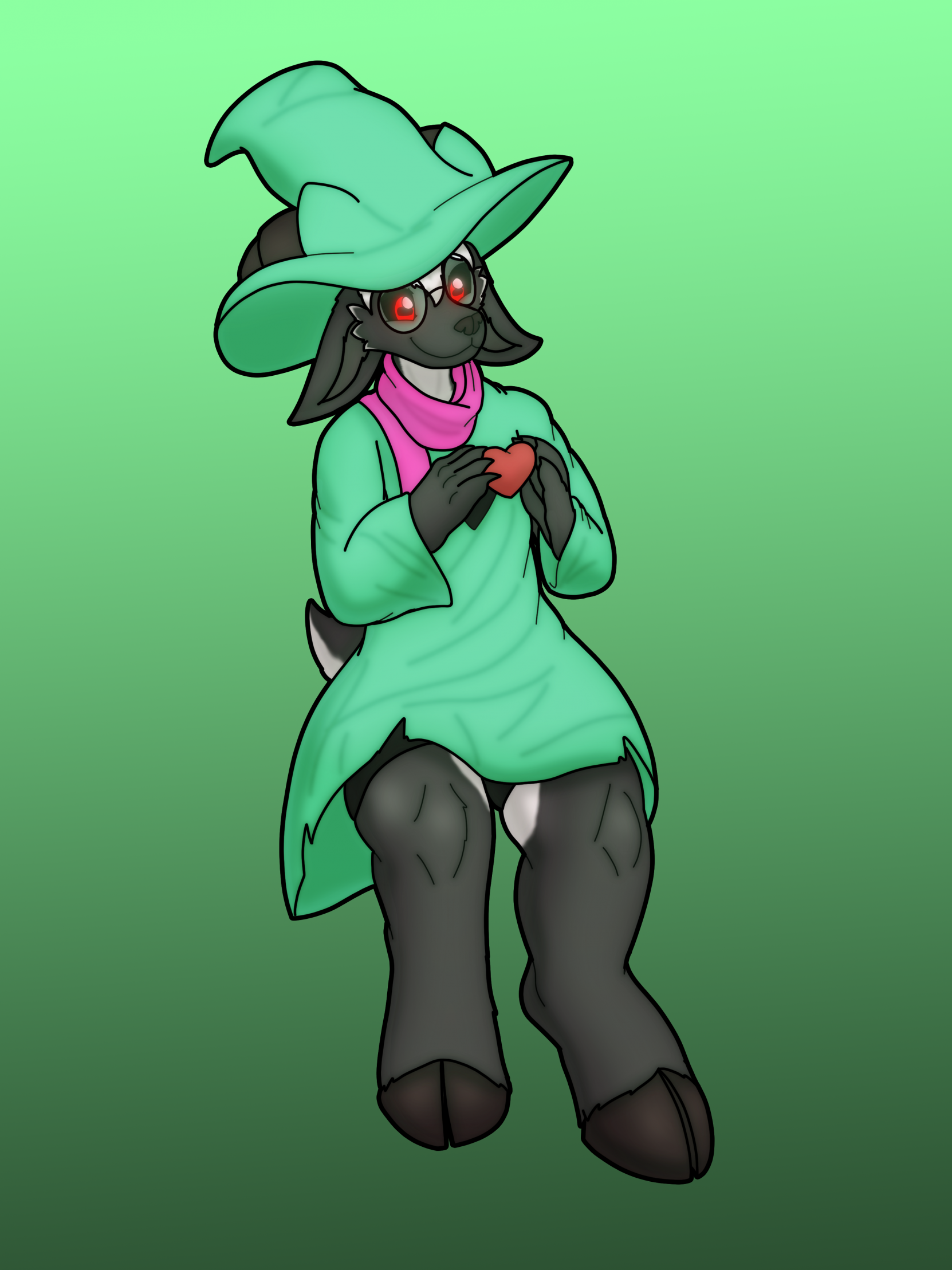 Halloween art - Ralsei