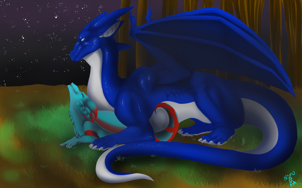 Dragon Snuggles - by NSFW by FironDraak -- Fur Affinity [dot] net